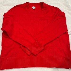 A New Day Bold Red Knit Sweater